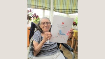 Ilford care home Residents send messages to loved ones
